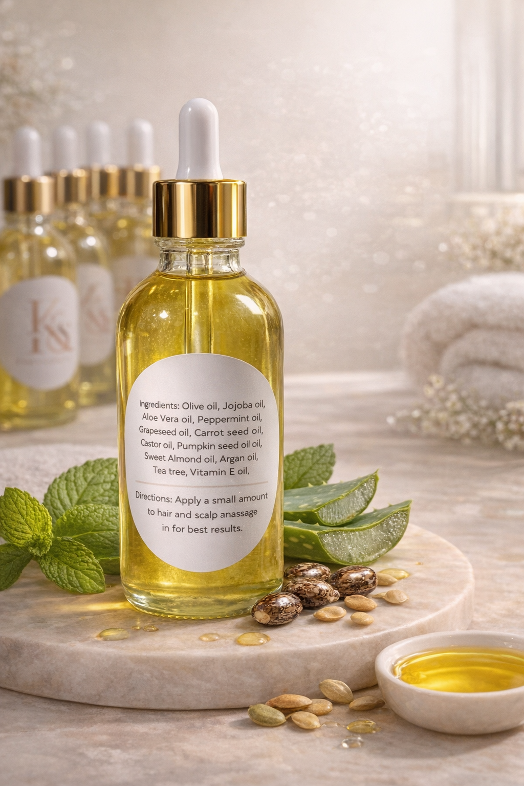 Hair growth oil