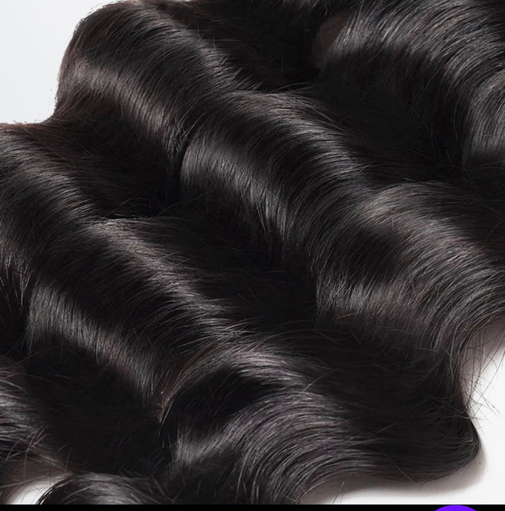 Loose deep wave virgin hair