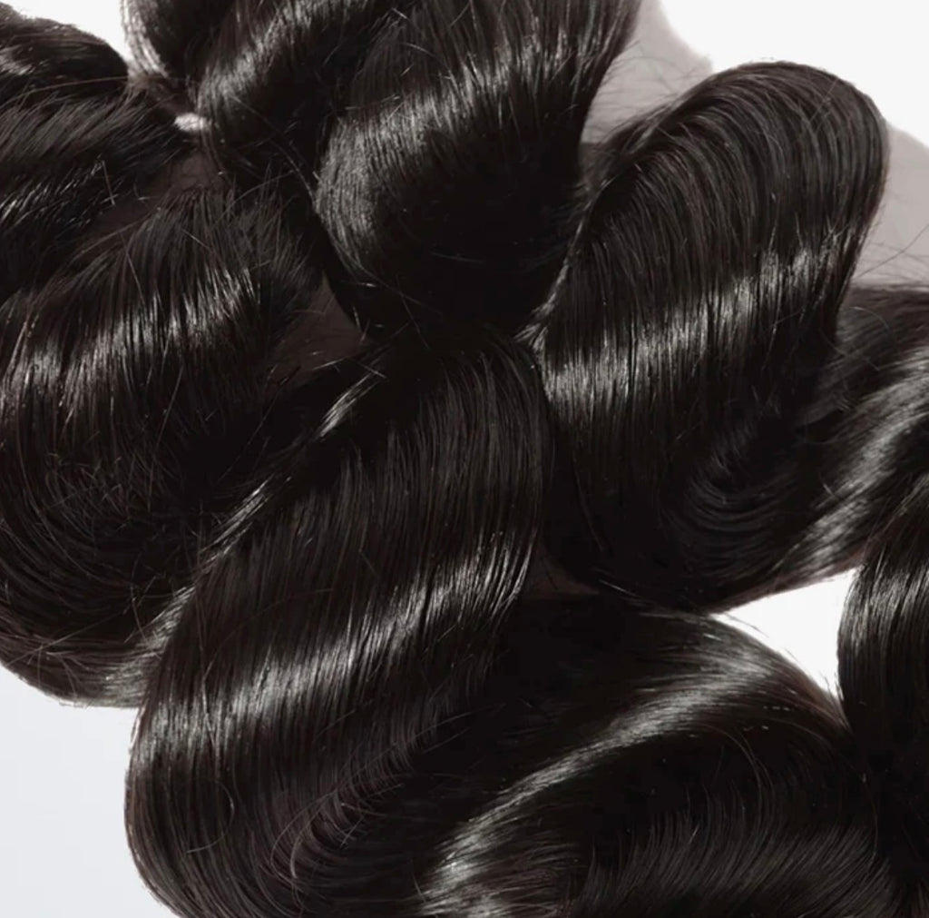 Loose wavy virgin hair