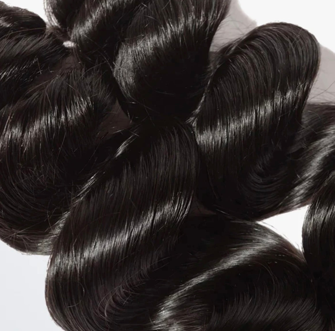 Loose wavy virgin hair