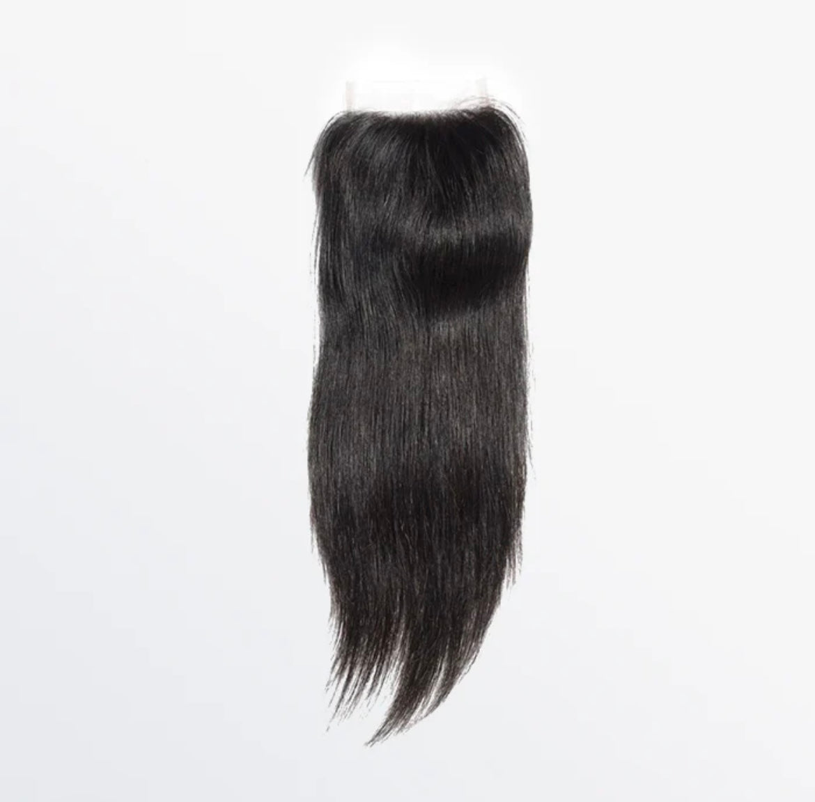 Straight hair lace closure