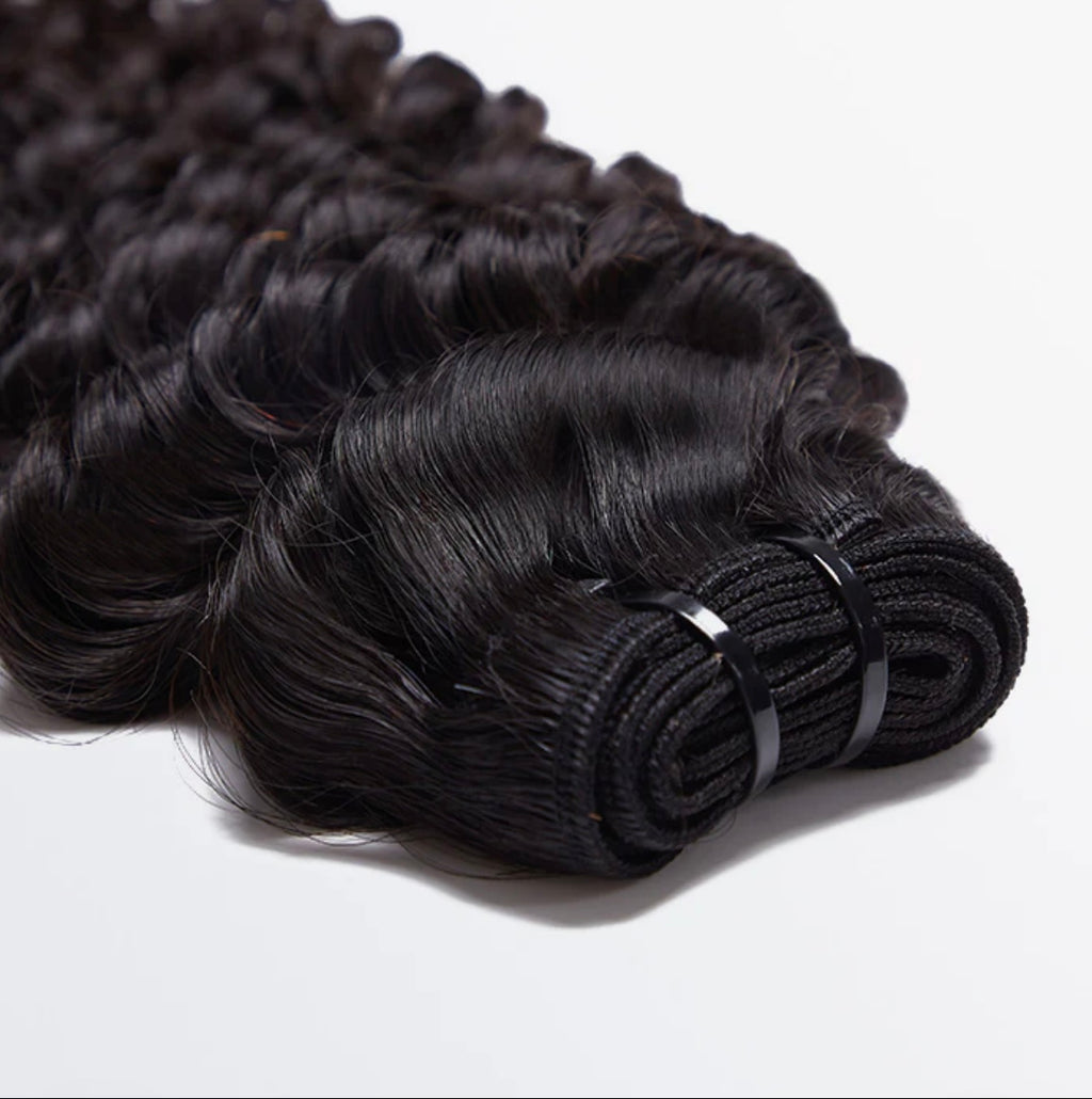 Raw Vietnamese deep curly hair