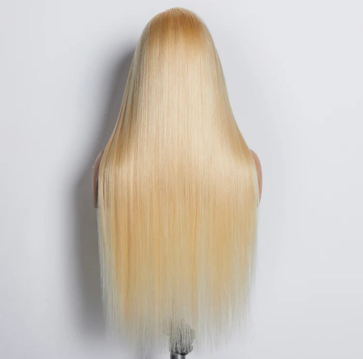 613 straight blonde lace frontal wig