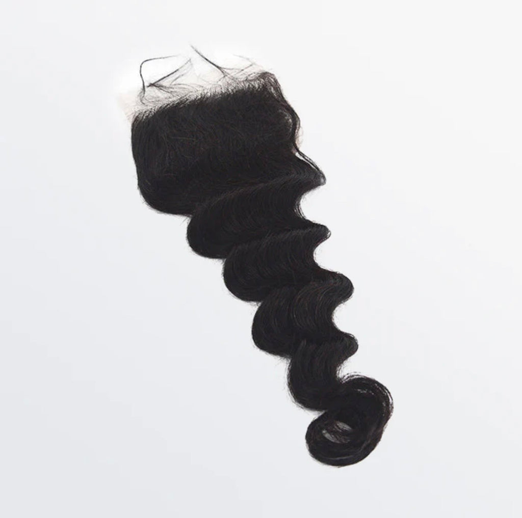 Ocean wavy lace closure