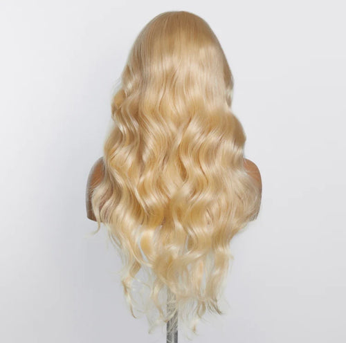613 body wave blonde lace frontal wig