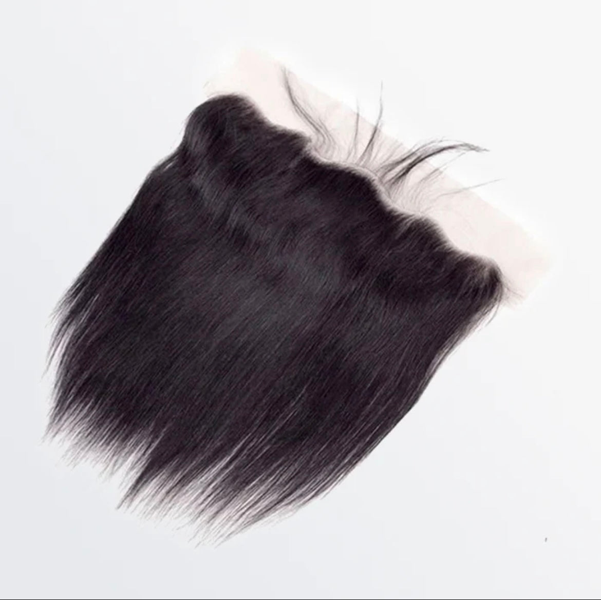 Straight lace frontal