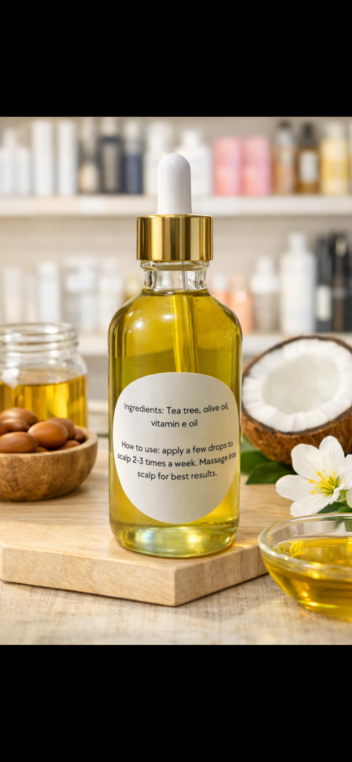 Anti- Dandruff scalp oil