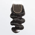 Body wave lace closure