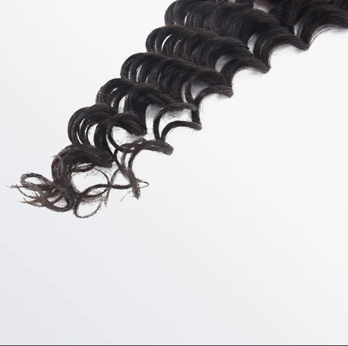 Deep wavy lace closure