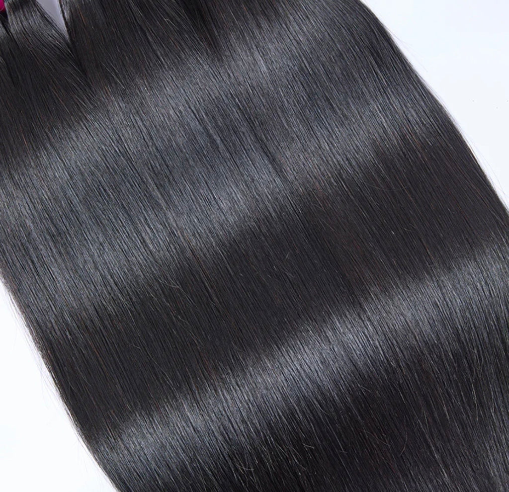 Raw Cambodian bone straight bundles