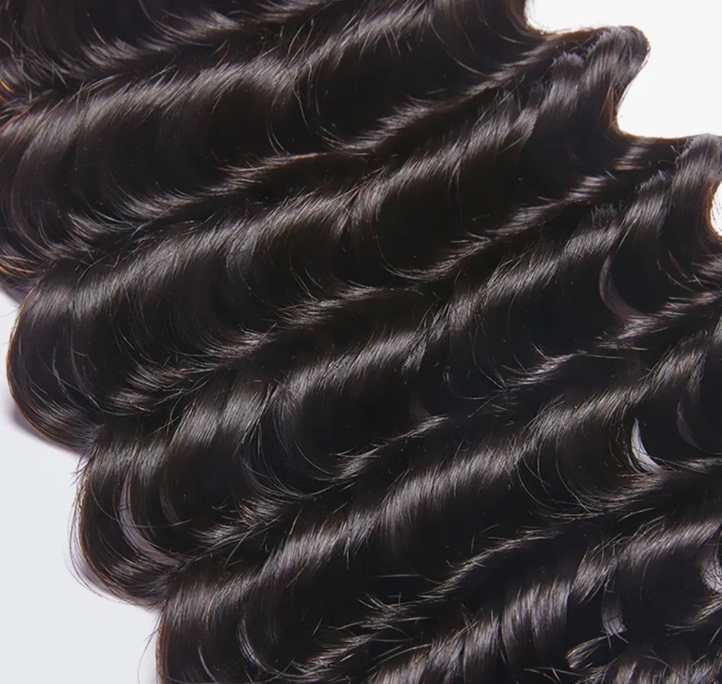Deep wave virgin hair