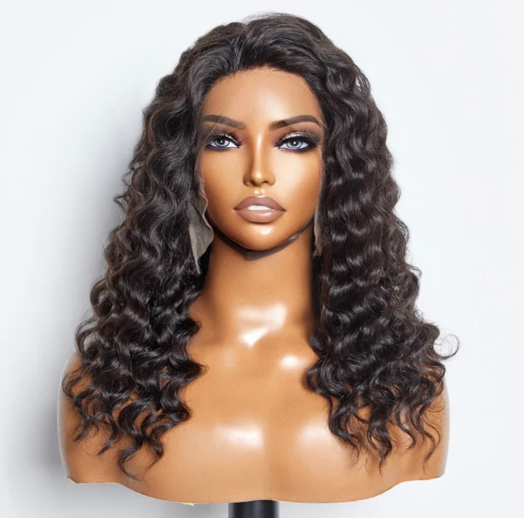 Loose deep wave Lace frontal wig