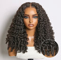 Burmese curly lace frontal wig